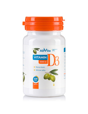 ALLVITA VITAMIN D3 5000IU - 120kaps