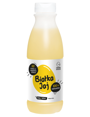 FARMA BIAŁKA PŁYNNE BIAŁKO JAJ 500g