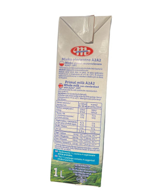 MLEKOVITA MLEKO UHT PIERWOTNE A2A2 3,8% - 1 litr