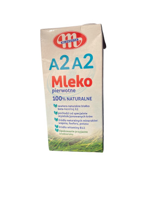 MLEKOVITA MLEKO UHT PIERWOTNE A2A2 3,8% - 1 litr