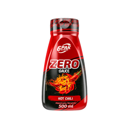6PAK SAUCE ZERO 500ml Hot Chili