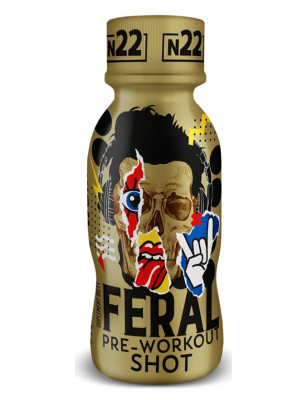 NUTRITION22 FERAL PRE-WORKOUT SHOT 100ml owoce egz
