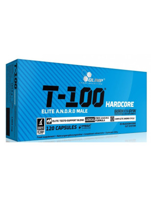OLIMP T-100 MEGA CAPS Hardcore 120 kaps.