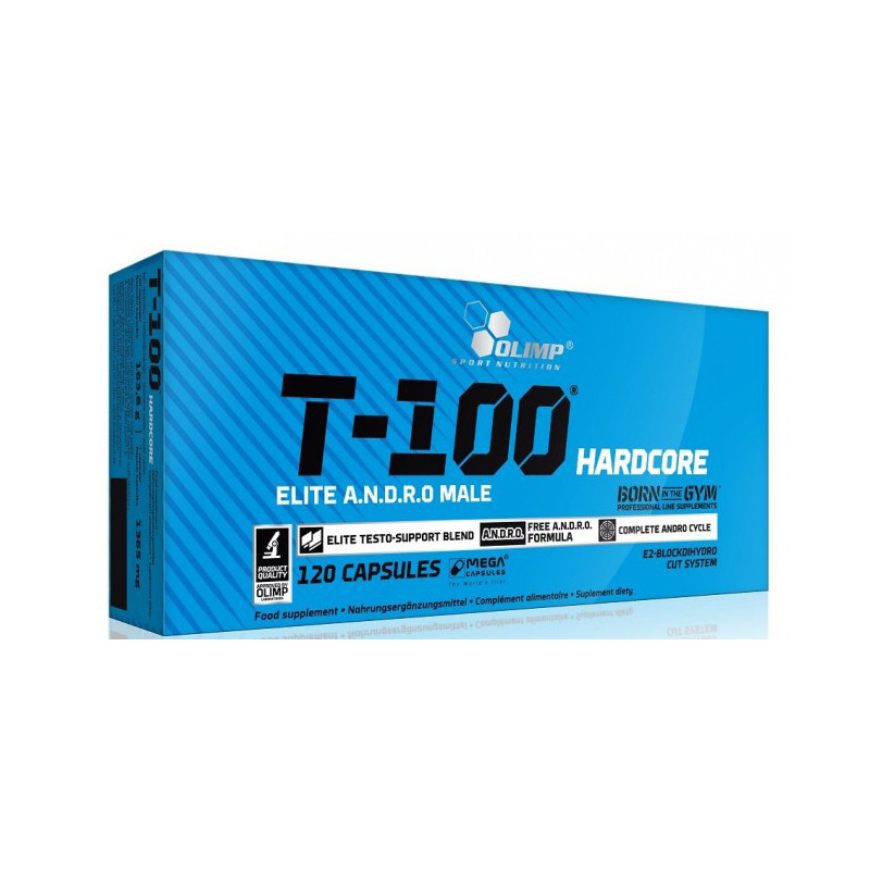 OLIMP T-100 MEGA CAPS Hardcore 120 kaps.