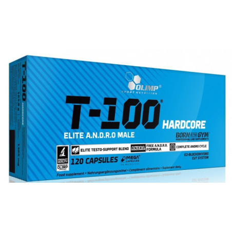 OLIMP T-100 MEGA CAPS Hardcore 120 kaps.