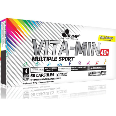 OLIMP VITA-MIN MULTIPLE SPORT 40+ - 60 kaps
