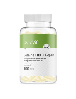 OSTROVIT BETAINE HCL + PEPSIN 100 kaps