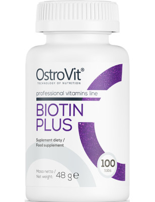 OSTROVIT BIOTIN PLUS 100tabl