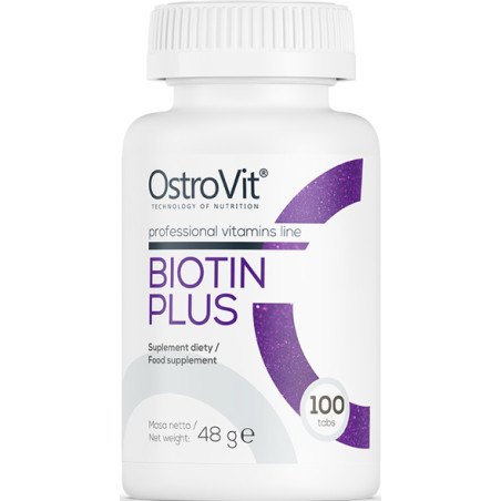 OSTROVIT BIOTIN PLUS 100tabl