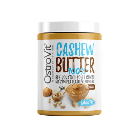 OSTROVIT 100% CASHEW BUTTER SMOTH 1000g