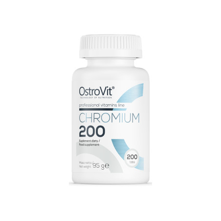 OSTROVIT CHROMIUM 200mg - 200tabl