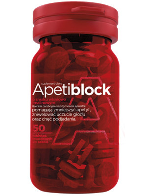 AFLOFARM APETIBLOCK 50tabl cherry-raspberry