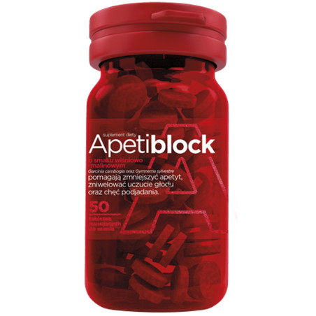 AFLOFARM APETIBLOCK 50tabl cherry-raspberry