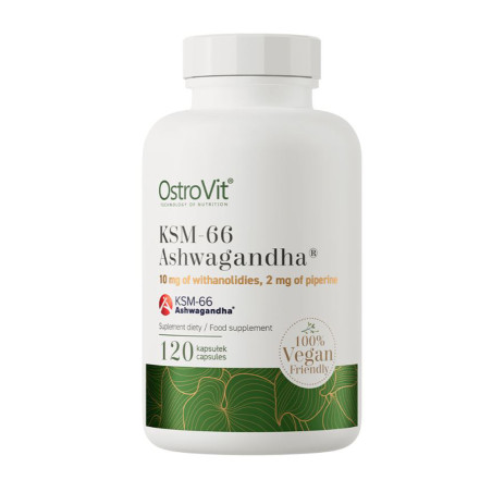 OSTROVIT KSM-66 ASHWAGANDHA 120 kaps vege