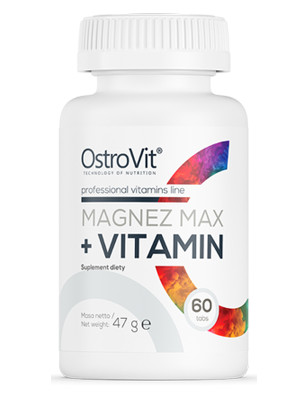 OSTROVIT MAGNEZ MAX+VITAMIN 60 tab.