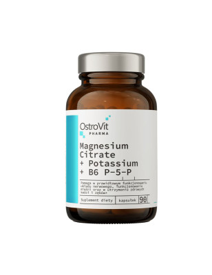 OSTROVIT PHARMA MAGNESIUM CITRATE+POTASSIUM+B6-90k