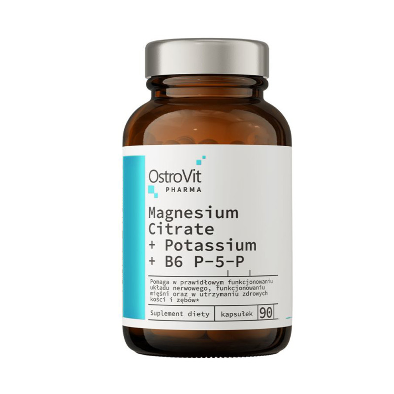 OSTROVIT PHARMA MAGNESIUM CITRATE+POTASSIUM+B6-90k