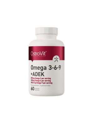 OSTROVIT OMEGA 3-6-9 + ADEK - 60 kaps