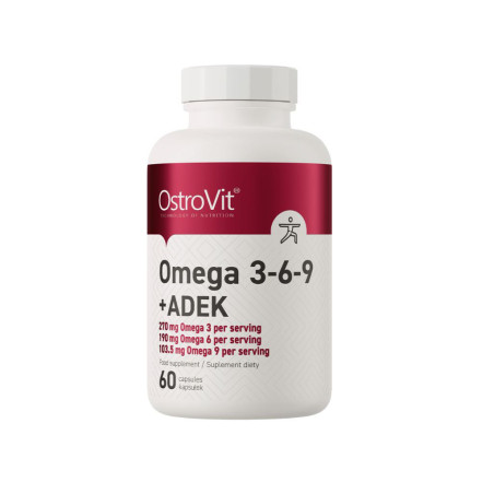 OSTROVIT OMEGA 3-6-9 + ADEK - 60 kaps