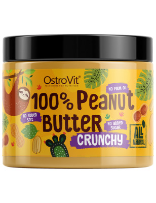 OSTROVIT 100% PEANUT BUTTER 500g crunchy