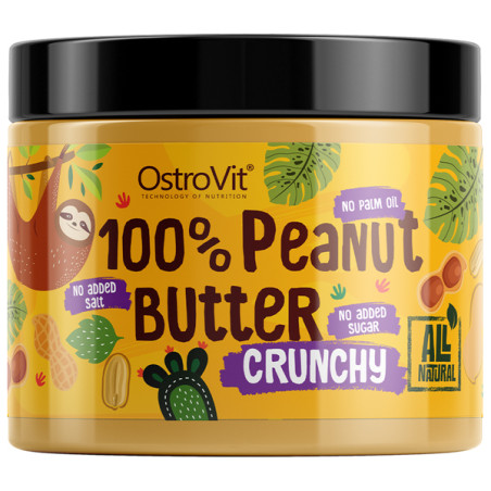 OSTROVIT 100% PEANUT BUTTER 500g crunchy