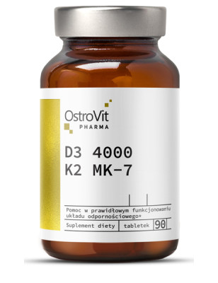 OSTROVIT PHARMA D3 4000 K2 MK-7 90tabl