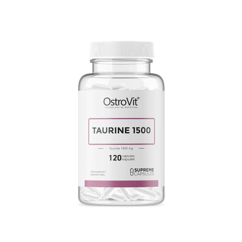 OSTROVIT SUPREME CAPSULES TAURINE 1500mg - 120kaps