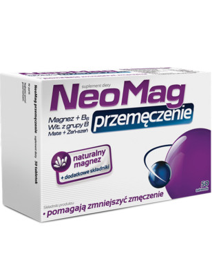 AFLOFARM NEOMAG PRZEMĘCZENIE 50tabl