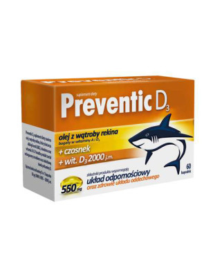 AFLOFARM PREVENTIC D3 - 60kaps