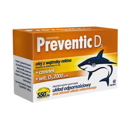AFLOFARM PREVENTIC D3 - 60kaps