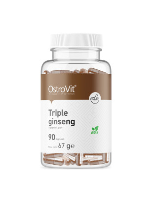 OSTROVIT TRIPLE GINSENG 90kaps vege