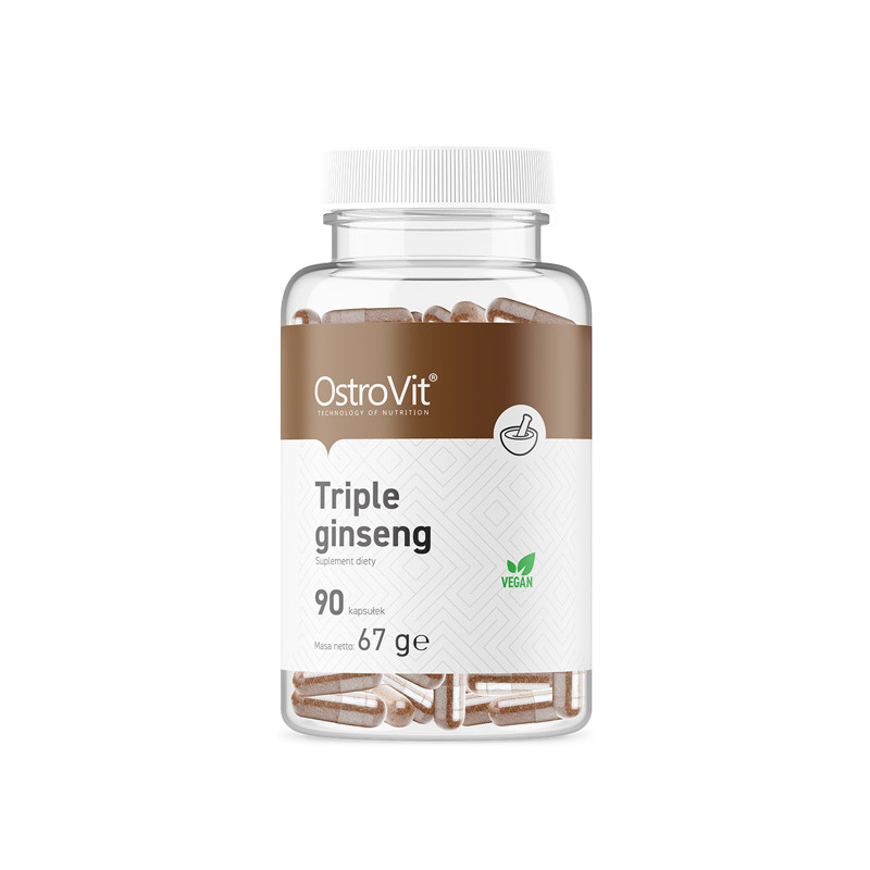 OSTROVIT TRIPLE GINSENG 90kaps vege