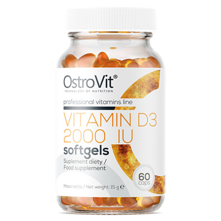 OSTROVIT VITAMIN D3 2000 iu - 60 kaps
