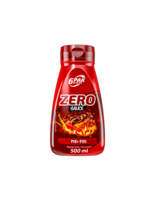 6PAK SAUCE ZERO 500ml Piri Piri