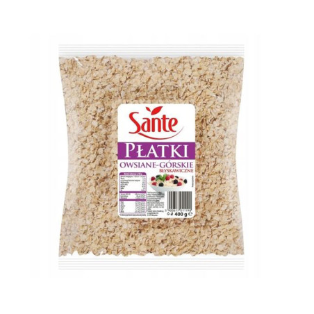 SANTE PŁATKI OWSIANE GÓRSKIE BŁYSK. 400g