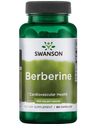 SWANSON BERBERINE 400mg 60 kaps