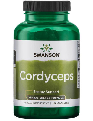 SWANSON CORDYCEPS 600mg - 120 kaps