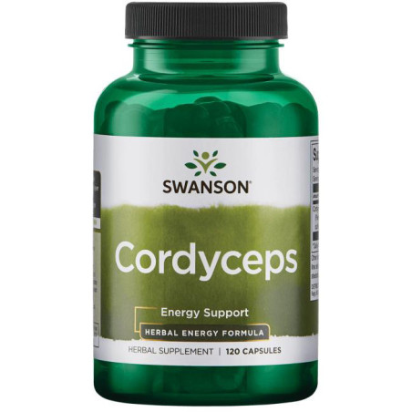 SWANSON CORDYCEPS 600mg - 120 kaps