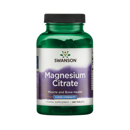 SWANSON MAGNESIUM CITRATE 225mg - 240tabl