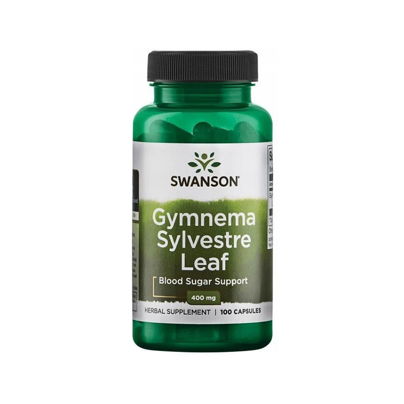 SWANSON GYMNEMA SYLVESTRE LEAF 400mg-100kaps