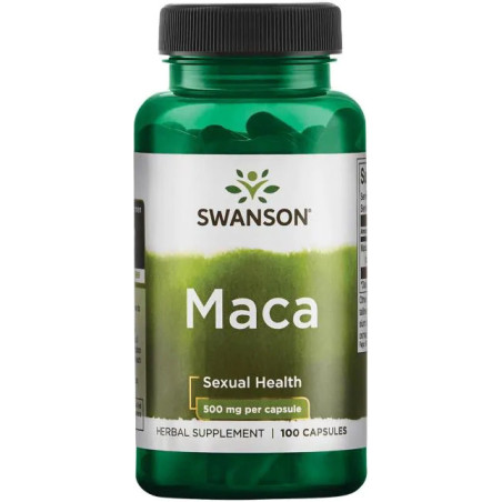 SWANSON MACA 500 mg- 100 kaps