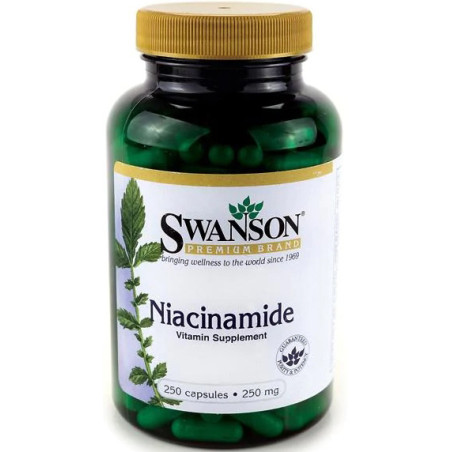 SWANSON NIACINAMIDE 250mg-250 kaps
