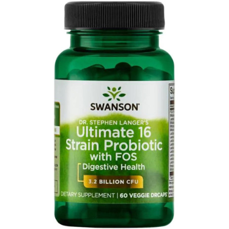 SWANSON ULTIMATE 16 STRAIN PROBIOTIC 60kaps