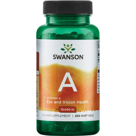 SWANSON VITAMIN A 10000iu - 250 softgel