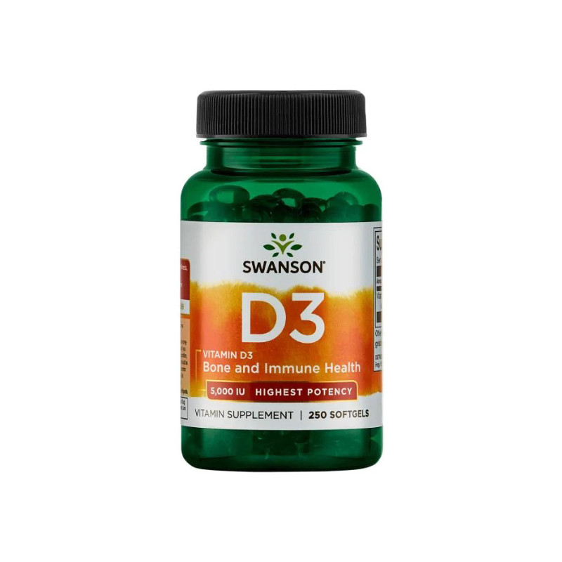 SWANSON WITAMINA D-3 5000 IU - 250 kaps