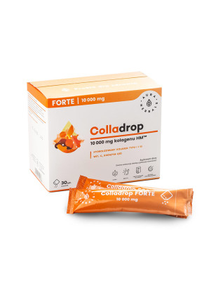 AURA COLLADROP FORTE kolagen morski 10000mg-30sasz