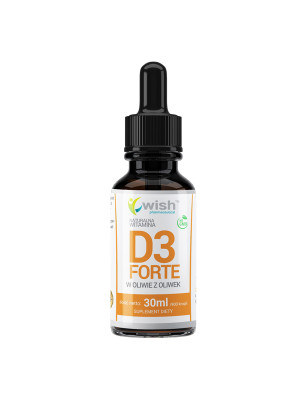 WISH NATURALNA WITAMINA D3 FORTE 2000IU -30ml