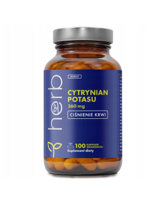 HERB CYTRYNIAN POTASU 360 mg - 100 kaps vege