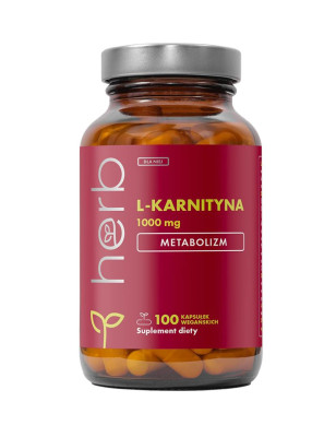 HERB L-KARNITYNA 1000mg - 100 kaps vege