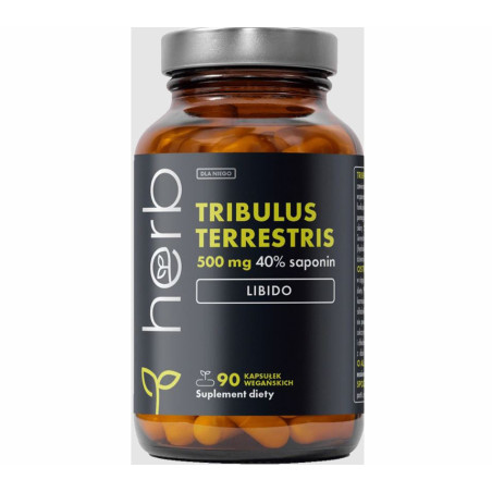 HERB TRIBULUS TERRESTRIS 500 mg - 90 kaps vege